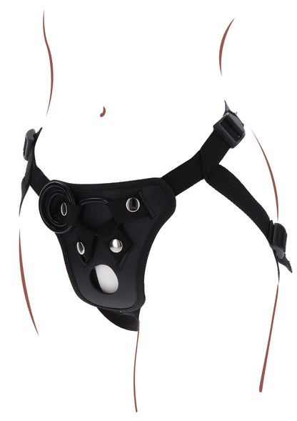 5-Strap-On Pleasure Harness Black-5