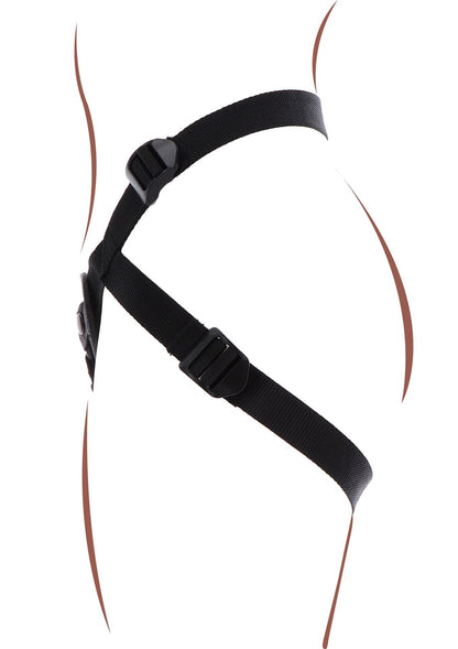6-Strap-On Pleasure Harness Black-6