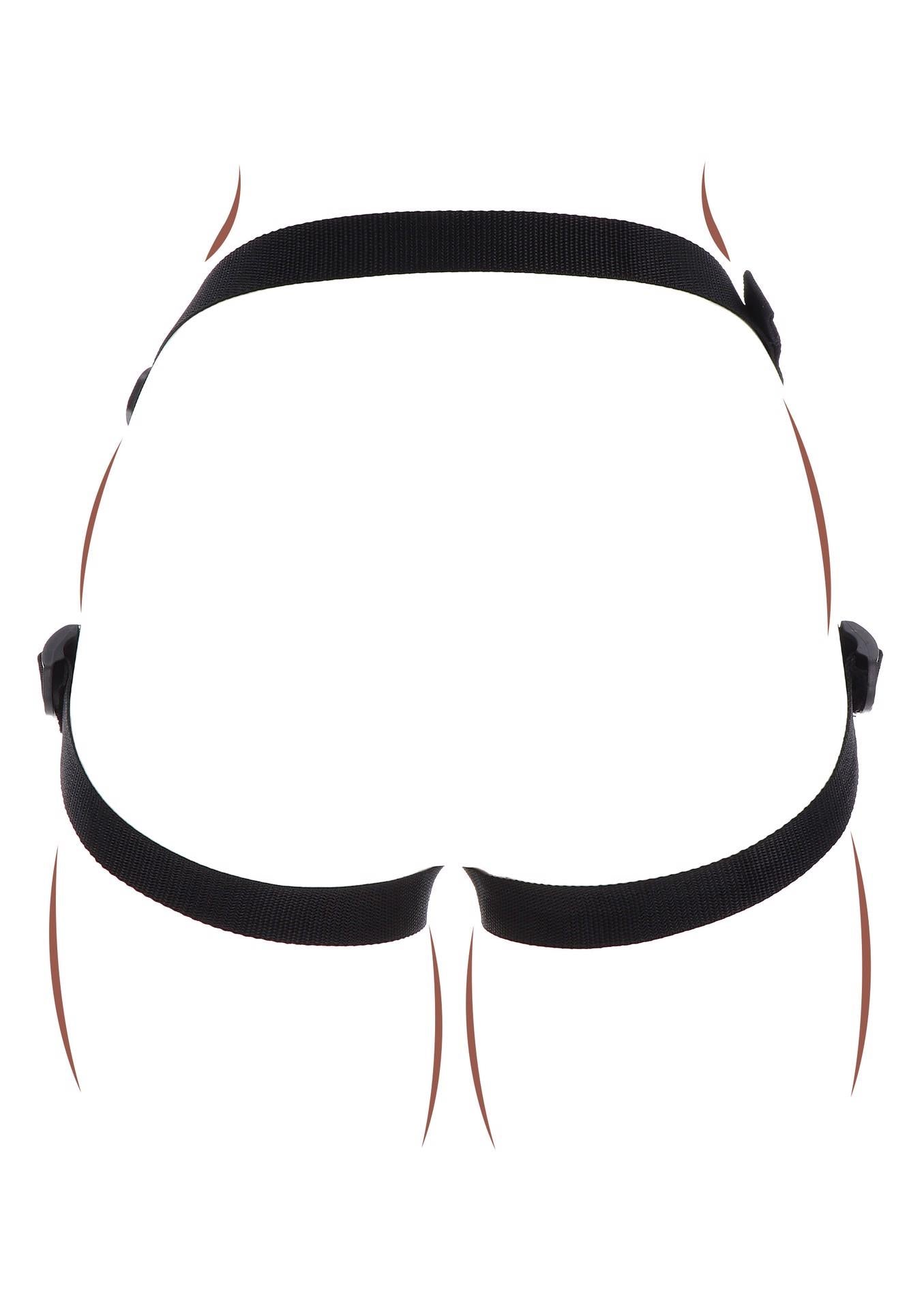 7-Strap-On Pleasure Harness Black-7