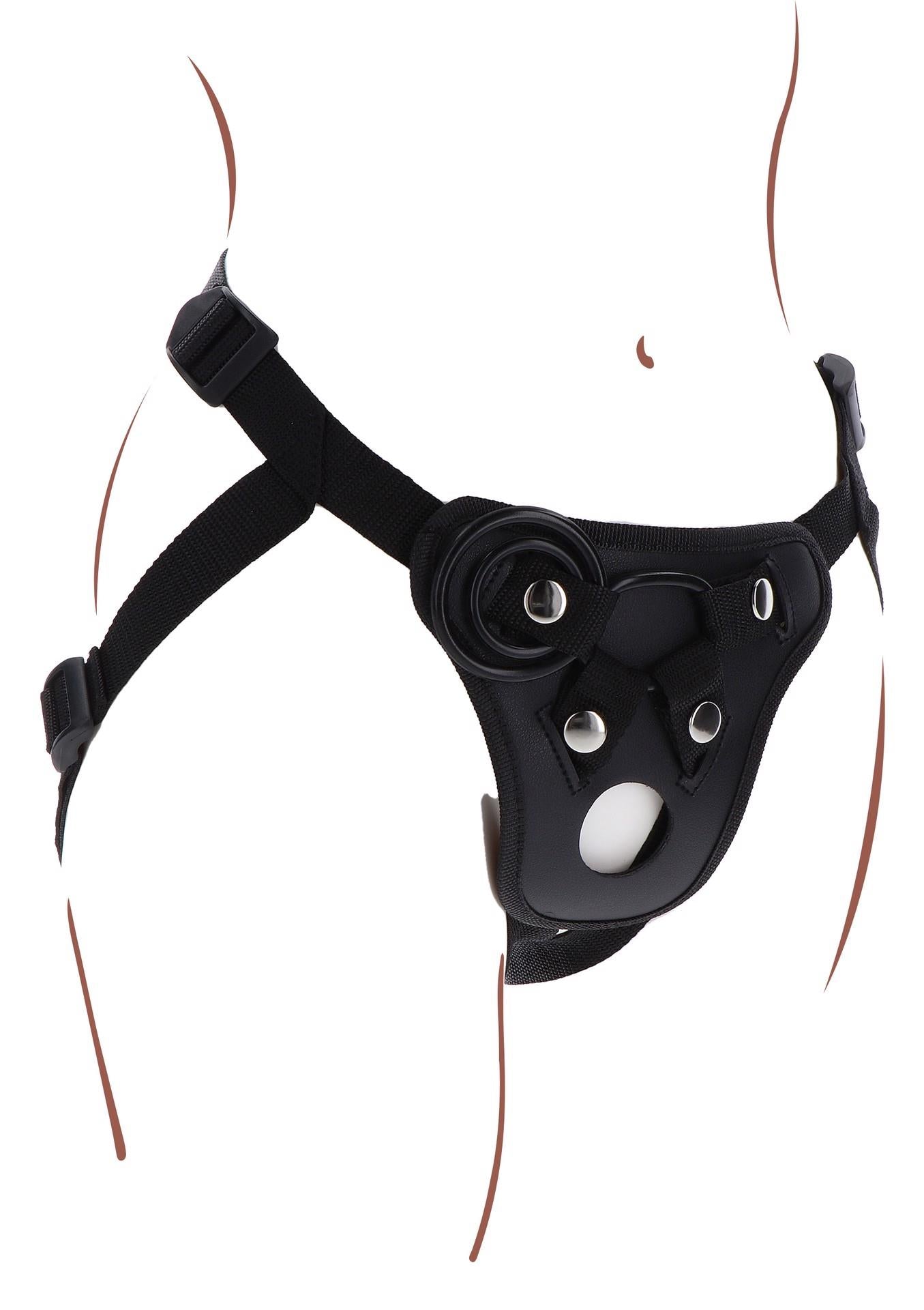 8-Strap-On Pleasure Harness Black-8