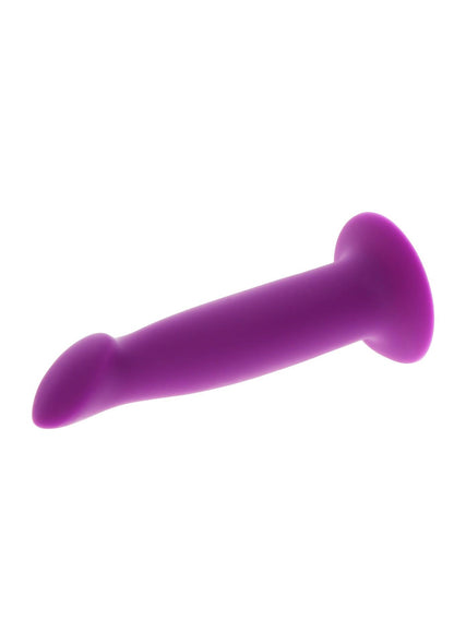4-Wąskie dildo z przyssawką do uprzęży strap-on 15cm-4