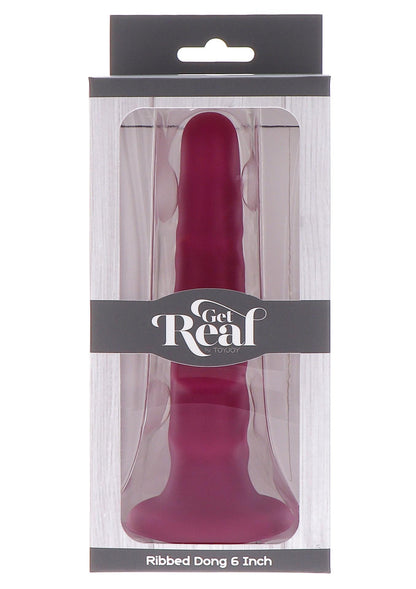 6-Dildo do uprzęży strap-on żebrowane erotyka 15cm-6