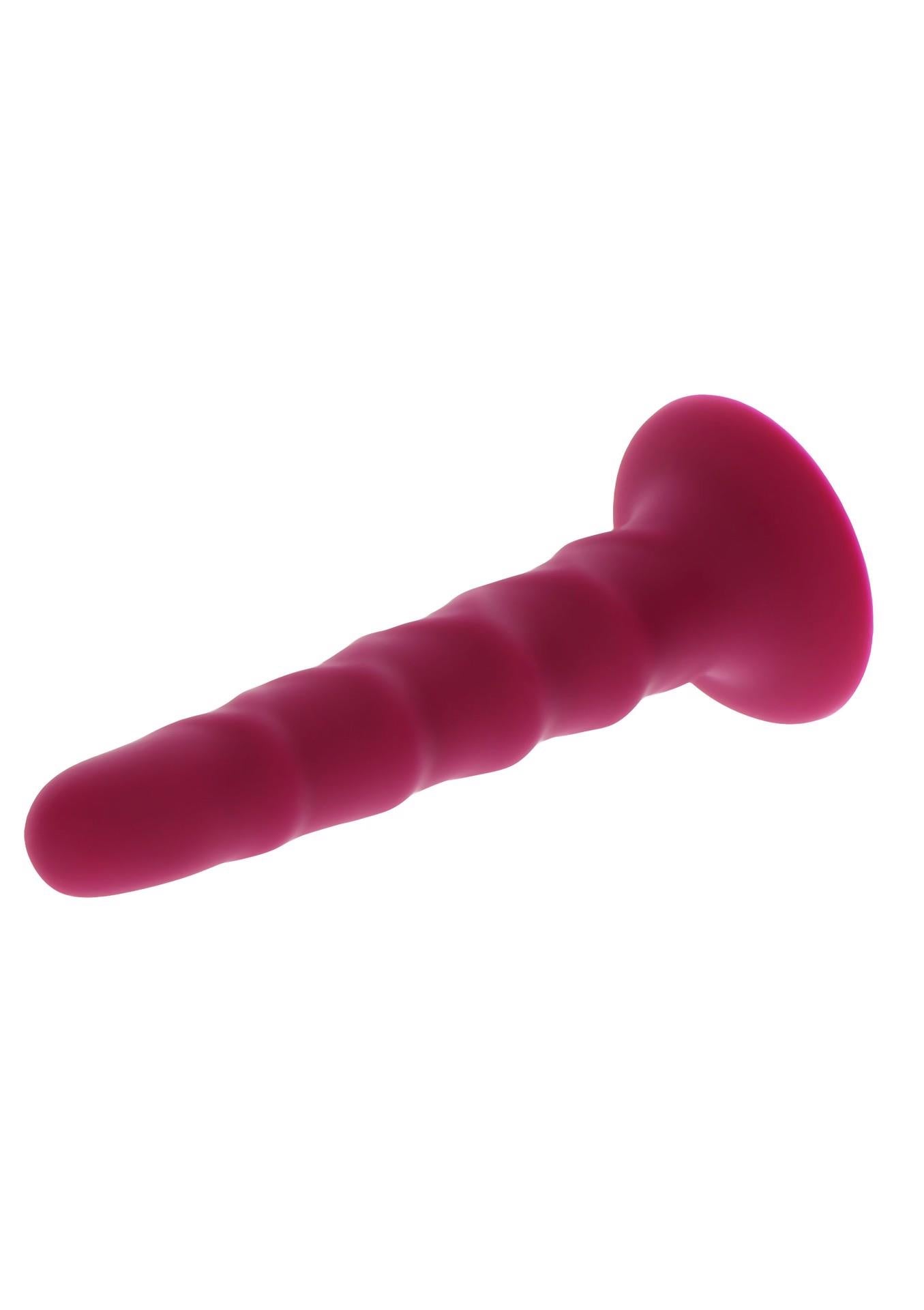 4-Dildo do uprzęży strap-on żebrowane erotyka 15cm-4
