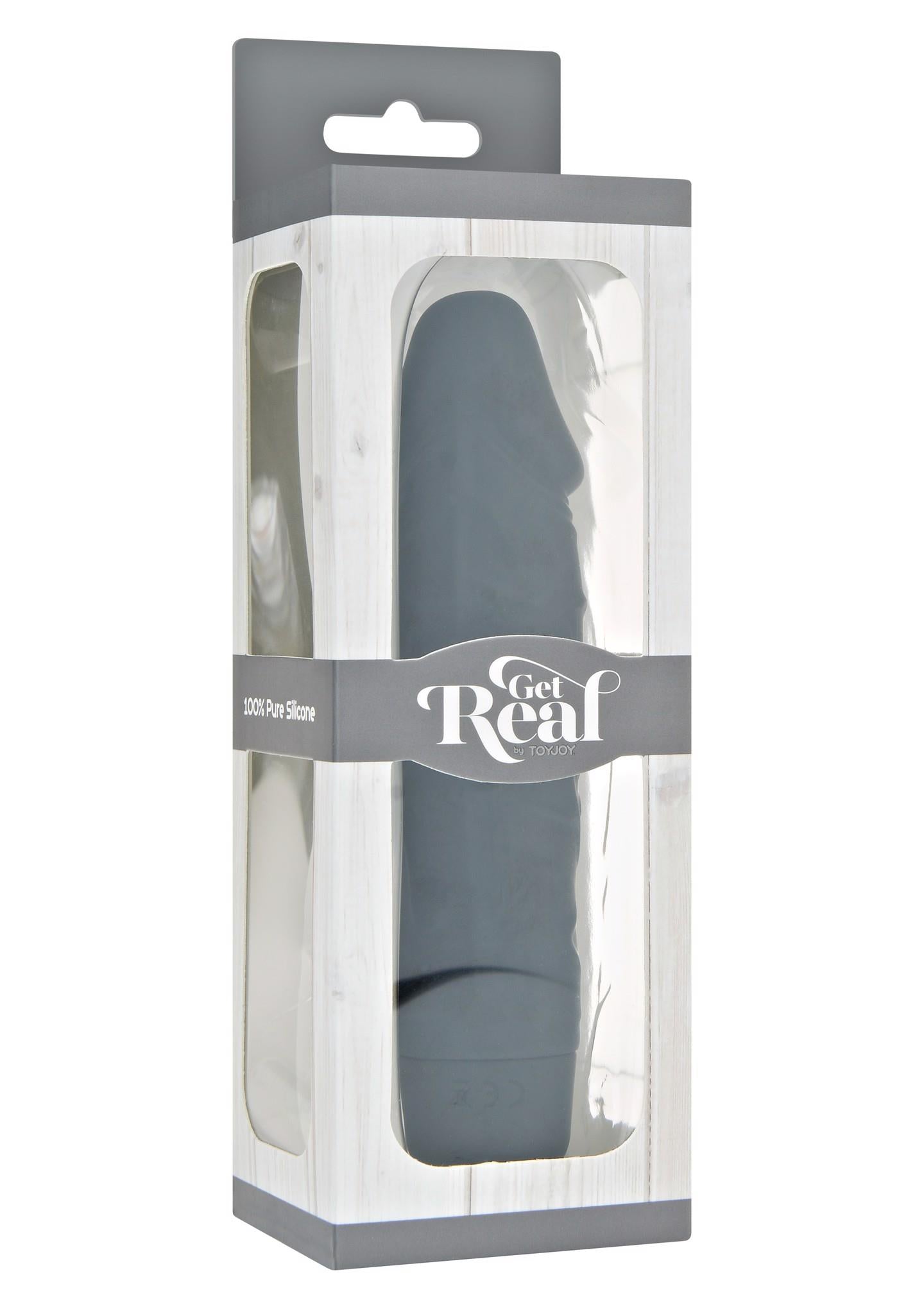 4-Nieduży silikonowy wibrator prawdziwy penis 15cm-4