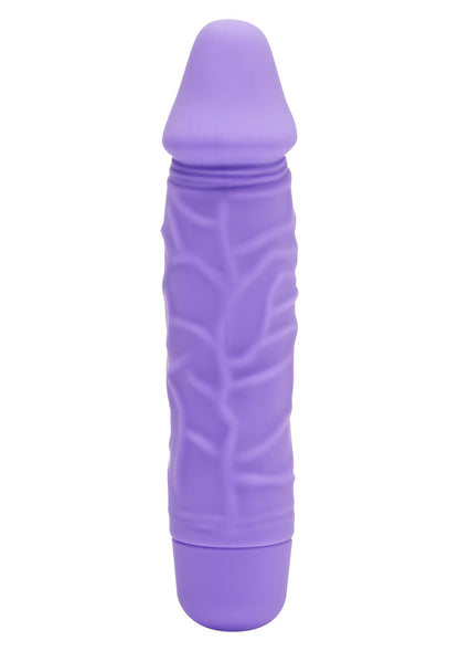 3-Nieduży silikonowy wibrator prawdziwy penis 15cm-3