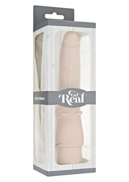 3-Wibrator naturalny penis z wąskim czubkiem 7trybów-3
