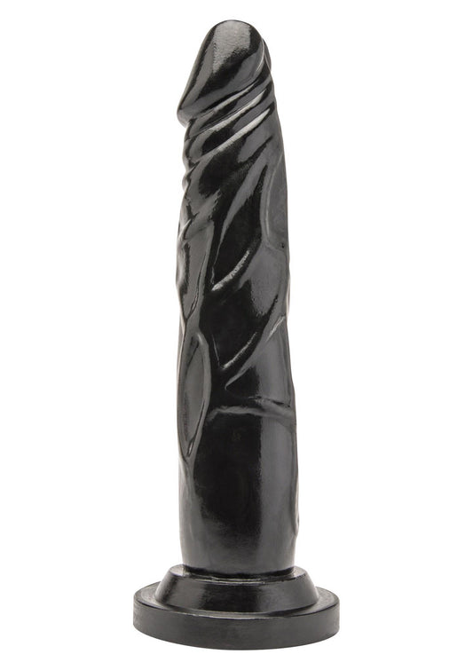 1-Dildo naturalne sztuczny czarny penis członek 18cm-1