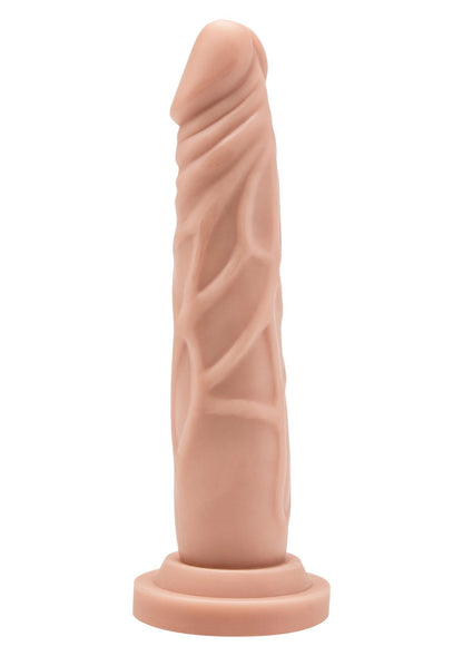 2-Naturalne dildo żyły mocna przyssawka penis 18cm-2