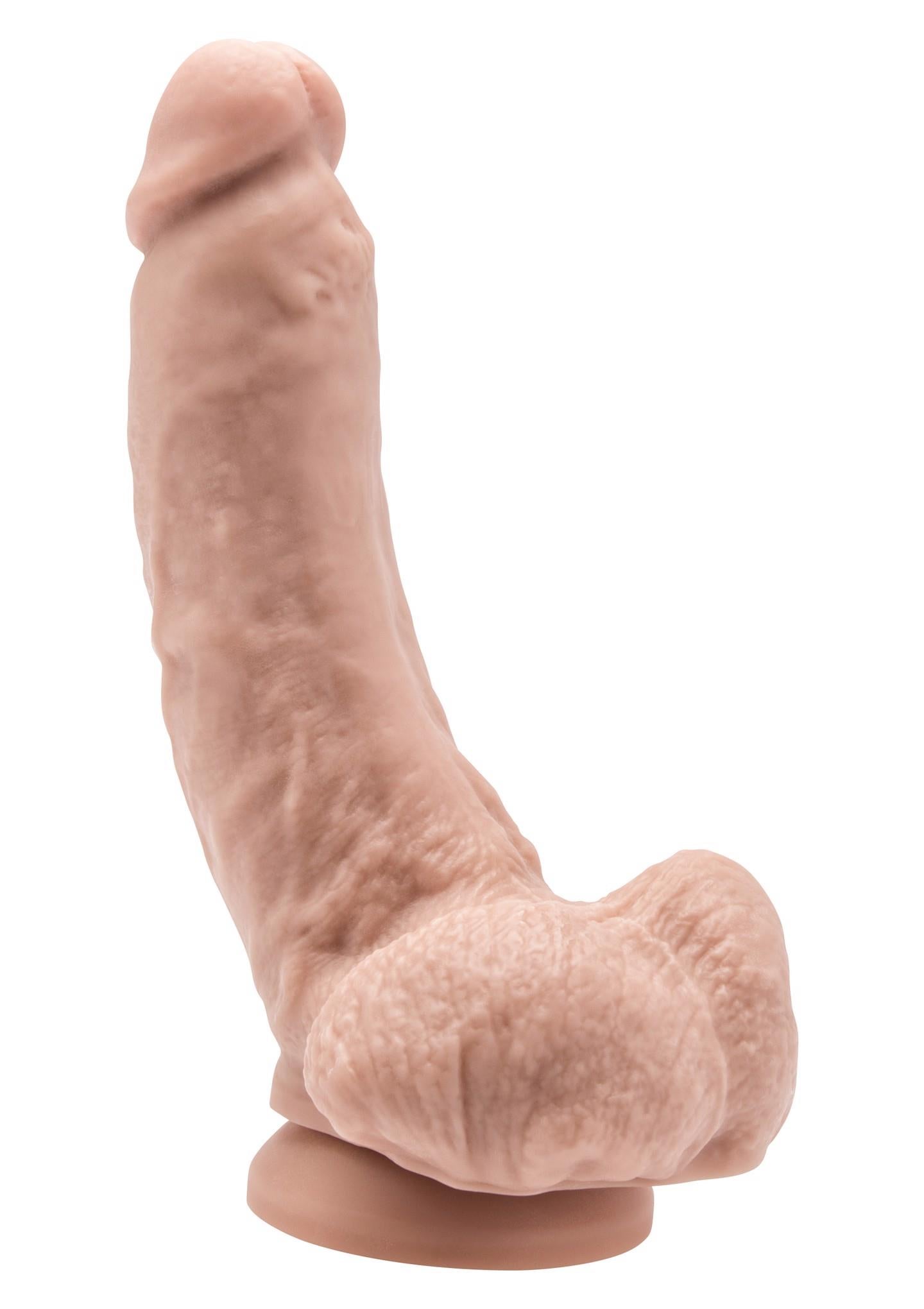 2-Duży gruby męski penis członek na przyssawce 20cm-2