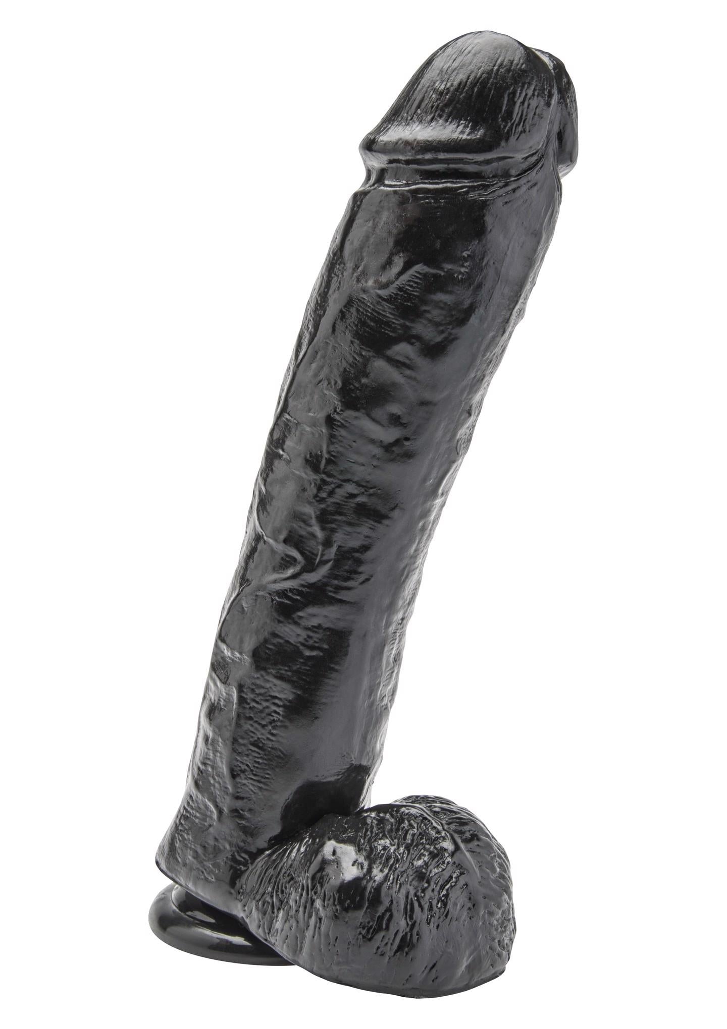 1-Dildo-cock 11 inch w/ balls black-1