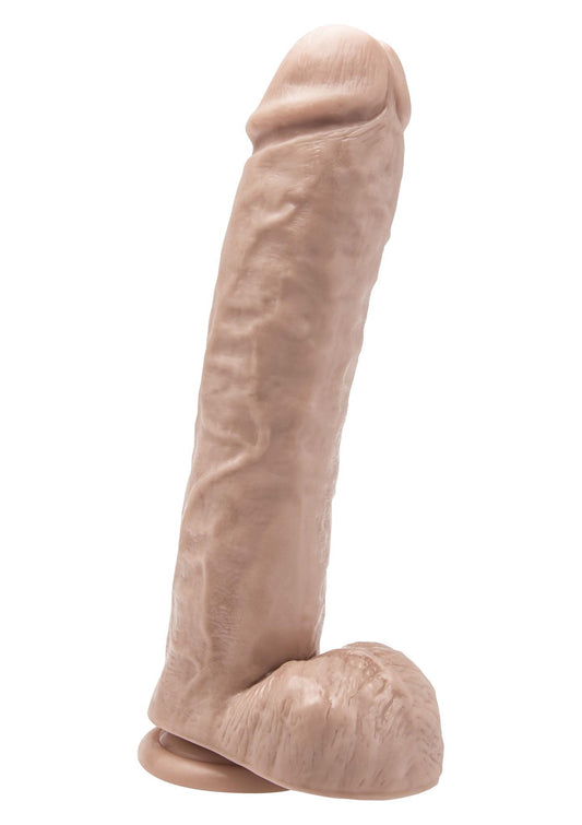 1-Dildo na przyssawce duży realistyczny penis 28cm-1