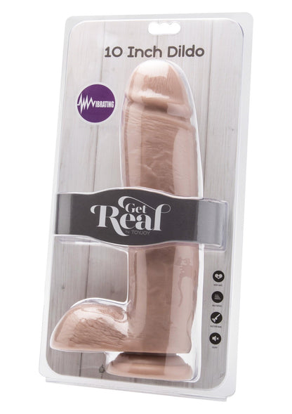 3-Dildo-cock 10 inch w/ balls flesh vibr.-3