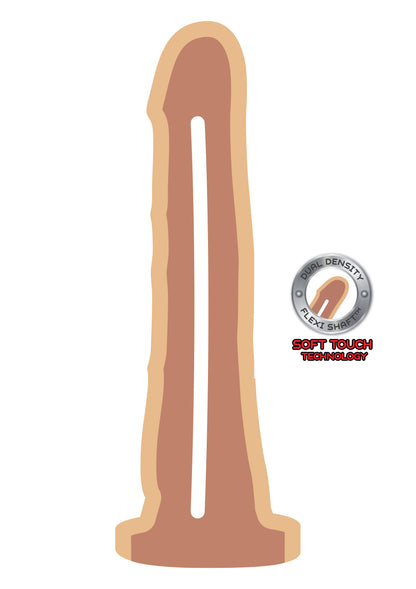 4-Dildo-dual density dong 7.5 inch-4