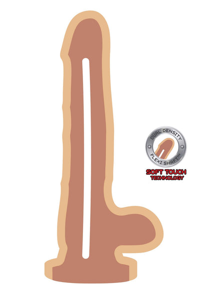 5-Duże realistyczne silikonowe dildo z przyssawką-5