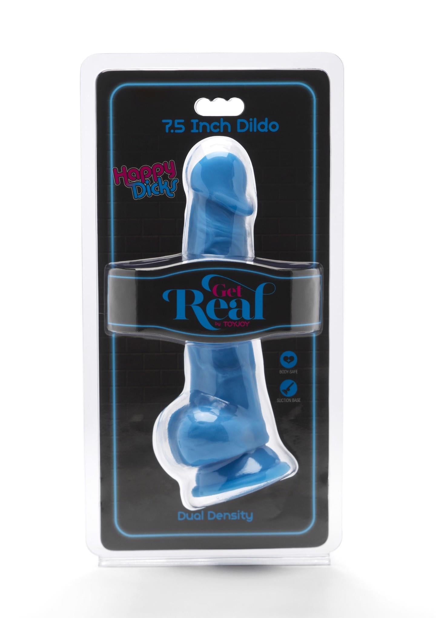 2-Dildo realistyczne penis naturalny członek 19cm-2