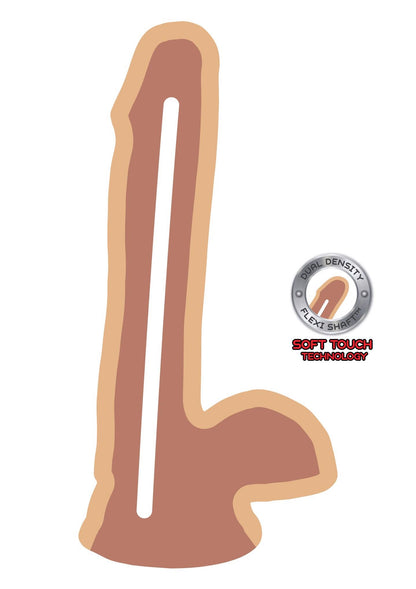 3-Dual density dildo6 inch balls-3