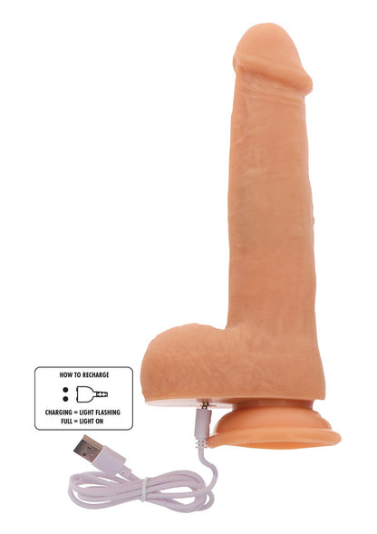 4-Rotating Beads Vibrating Dildo-4