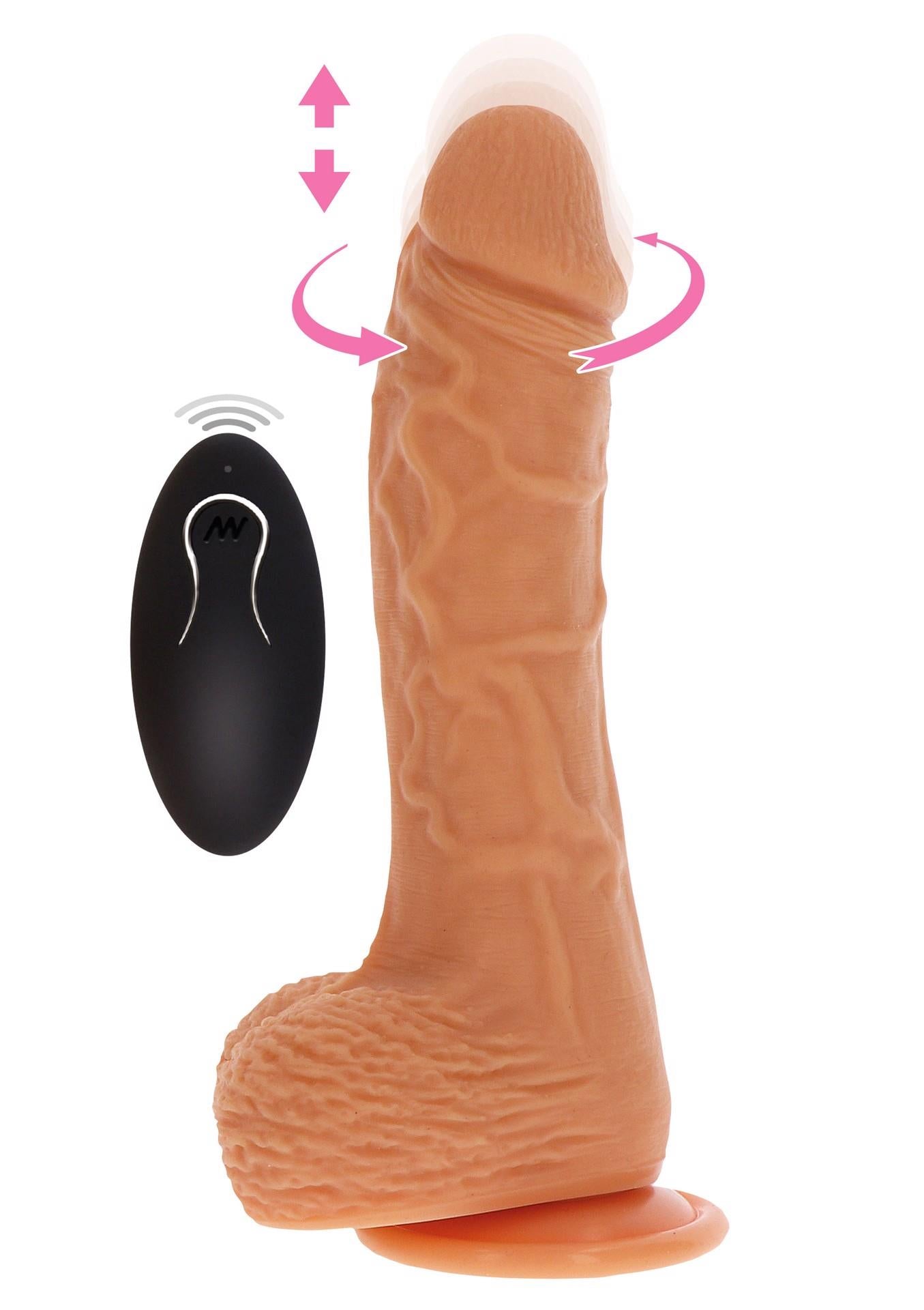 1-Realistyczne dildo mocna przyssawka sztuczny penis-1
