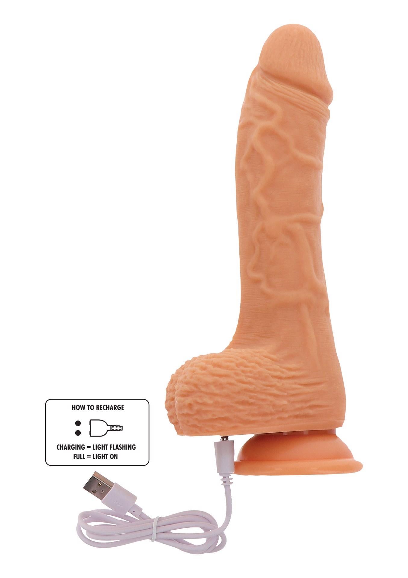 4-Realistyczne dildo mocna przyssawka sztuczny penis-4