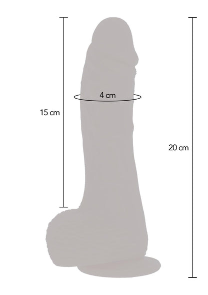 5-Realistyczne dildo mocna przyssawka sztuczny penis-5