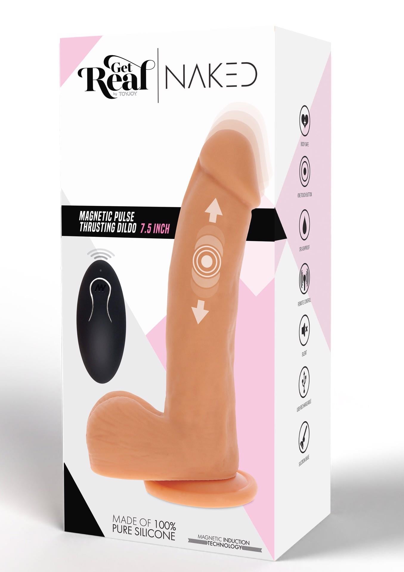 2-Magnetic Pulse Trusting Dildo-2