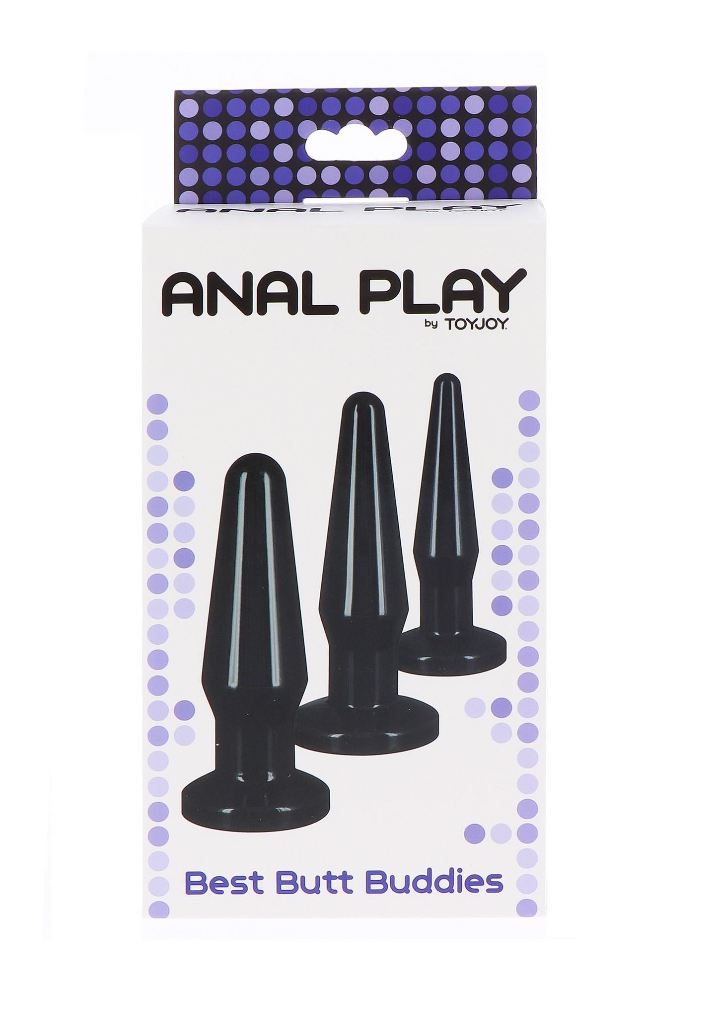 3-Zestaw do rozciągania korki analne 3 rozmiary plug-3