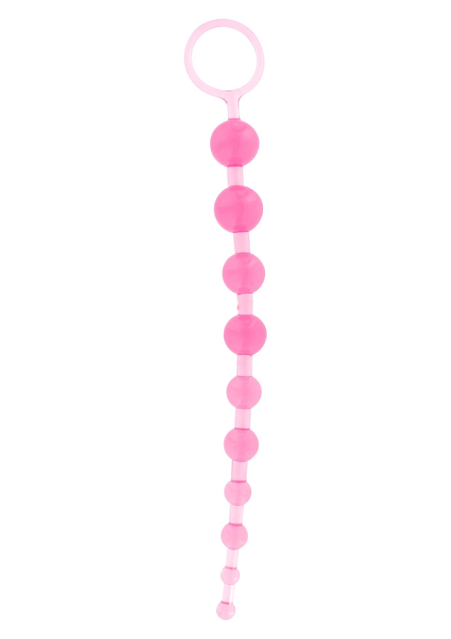 1-Długie korale analne kulki do pupy łańcuszek 30cm-1