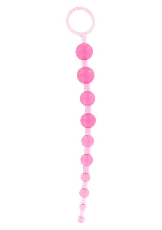 1-Długie korale analne kulki do pupy łańcuszek 30cm-1