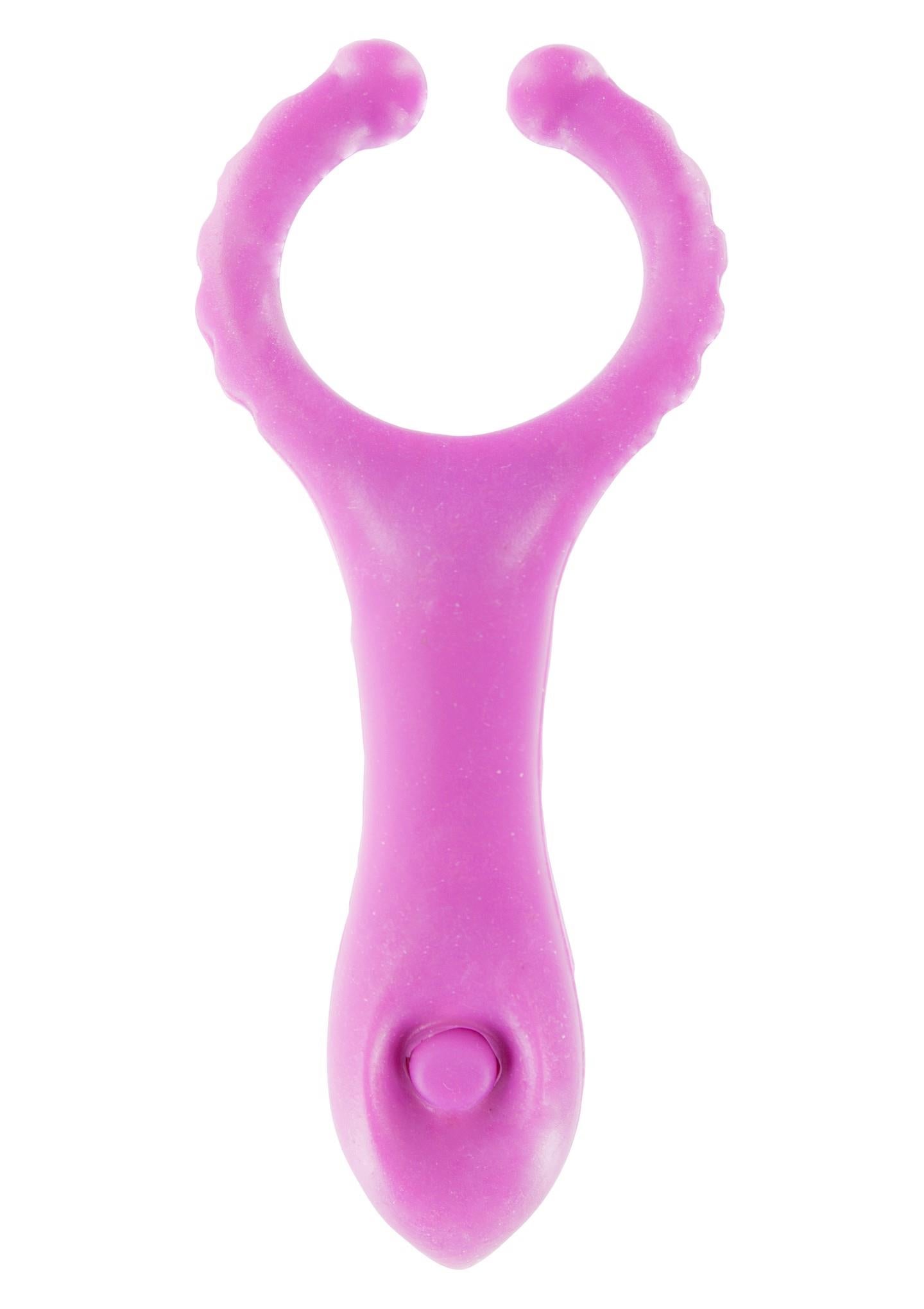 1-Pierścień-VIBRATING CLIT-STIM C-RING PURPLE-1