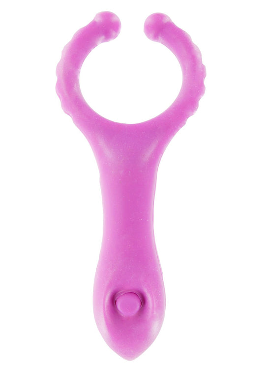 1-Pierścień-VIBRATING CLIT-STIM C-RING PURPLE-1
