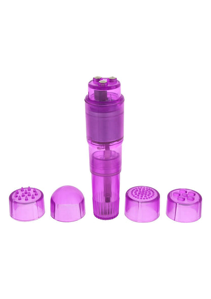 2-Mini stymulator łechtaczki masażer z nakładkami-2