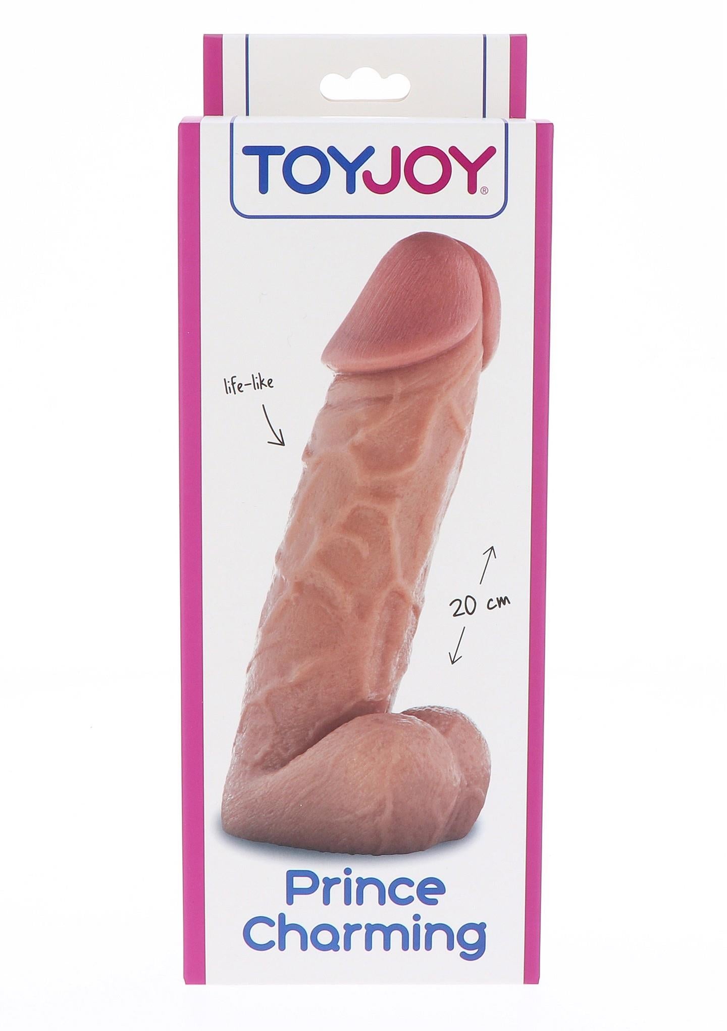 3-Wielki żylasty realistyczny penis z jądrami 20 cm-3