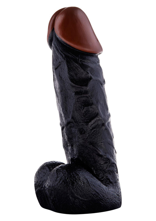 2-Dildo czarne realistyczny penis sex członek 20cm-2