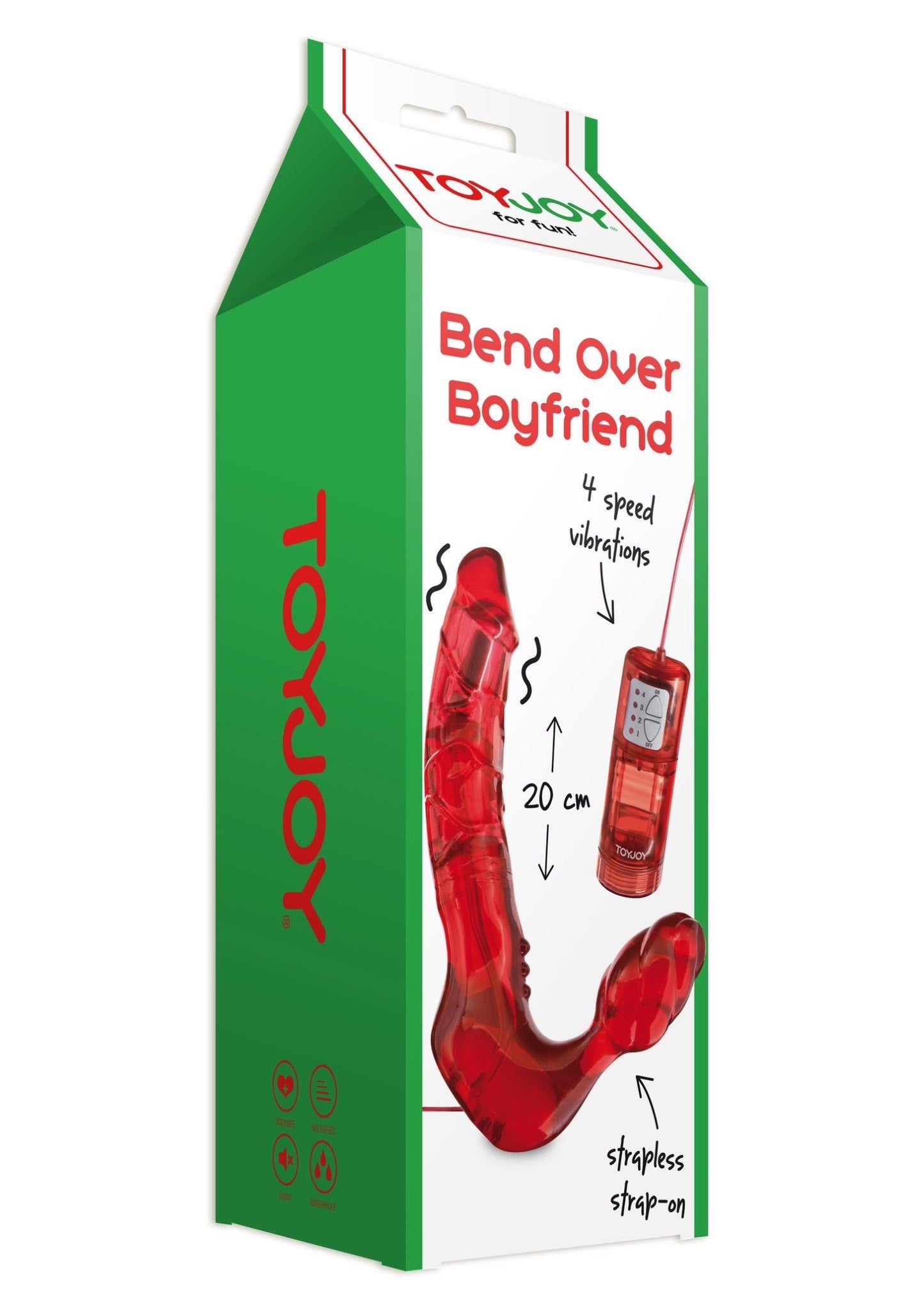 4-Żelowe dildo z wibracjami do podwójnej penetracji-4