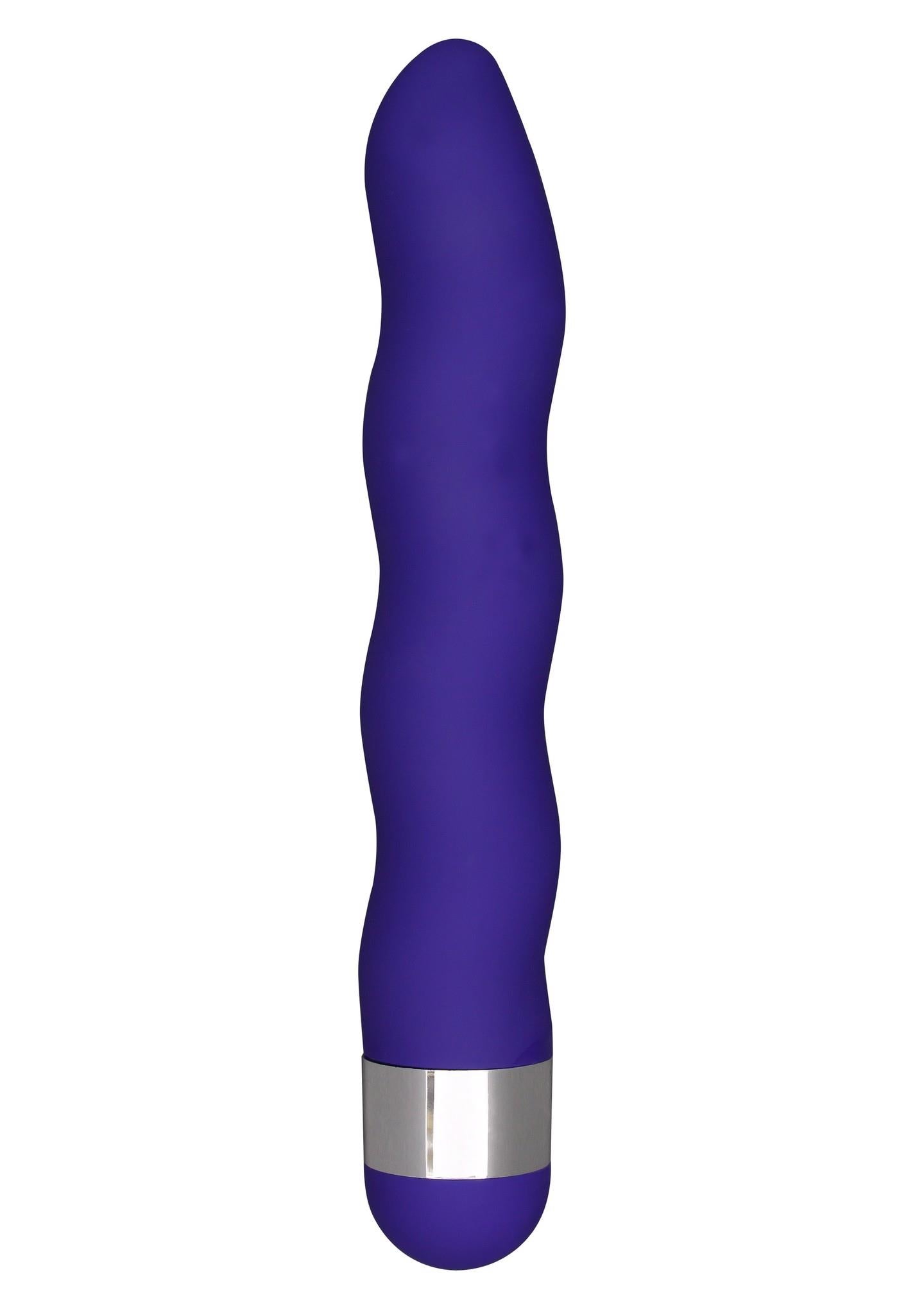 2-Wibrator klasyczny waginalny analny unisex 18cm-2