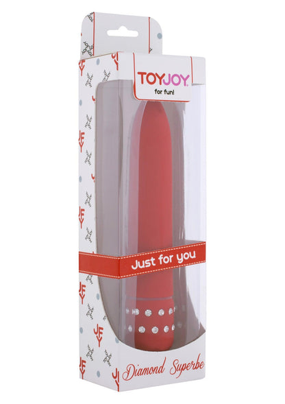 2-Smukły gładki klasyczny wibrator kryształki 15cm-2