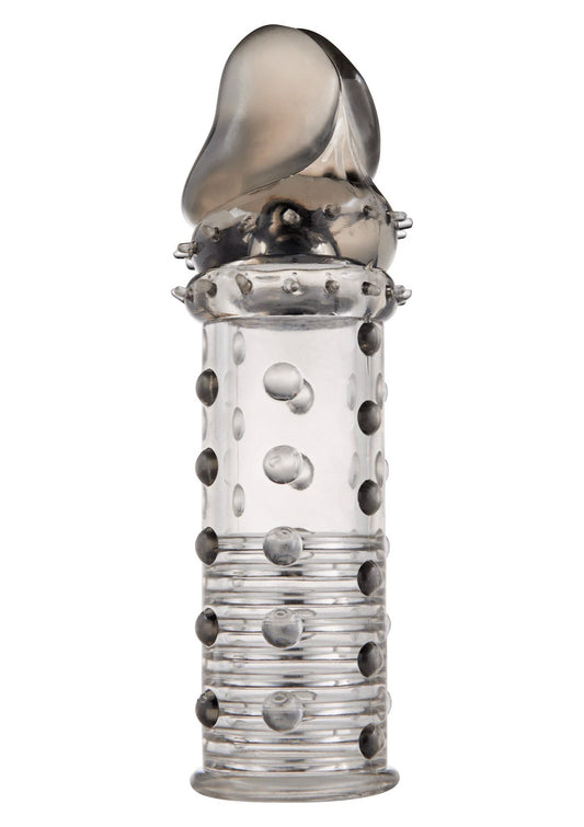 2-Pogrubiająca nakładka stymulująca wydłuża penisa-2