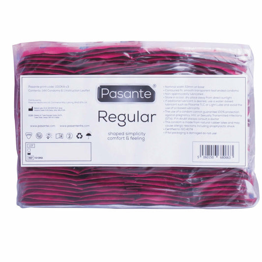 1-Pasante Regular Condoms Bulk 144 pcs-1