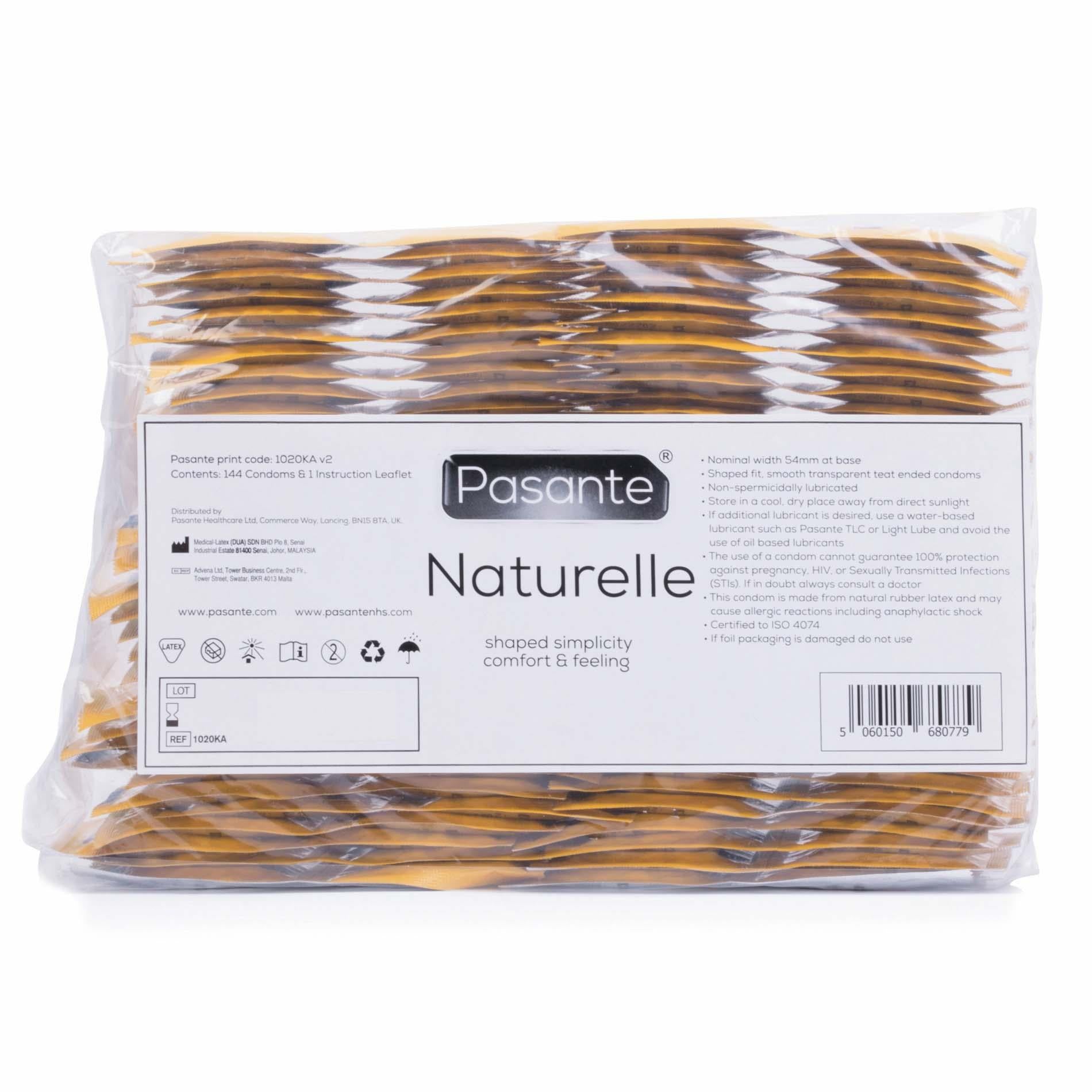 1-Pasante Naturelle Condoms Bulk Packs 144 pcs-1