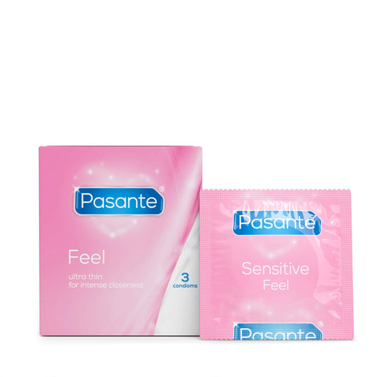 1-Pasante Sensitive/Feel Condoms 3 pcs-1