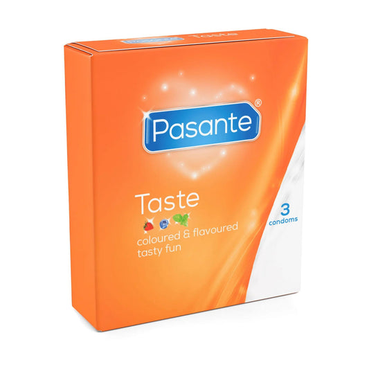 2-Pasante Flavours/Taste Condoms 3 psc-2