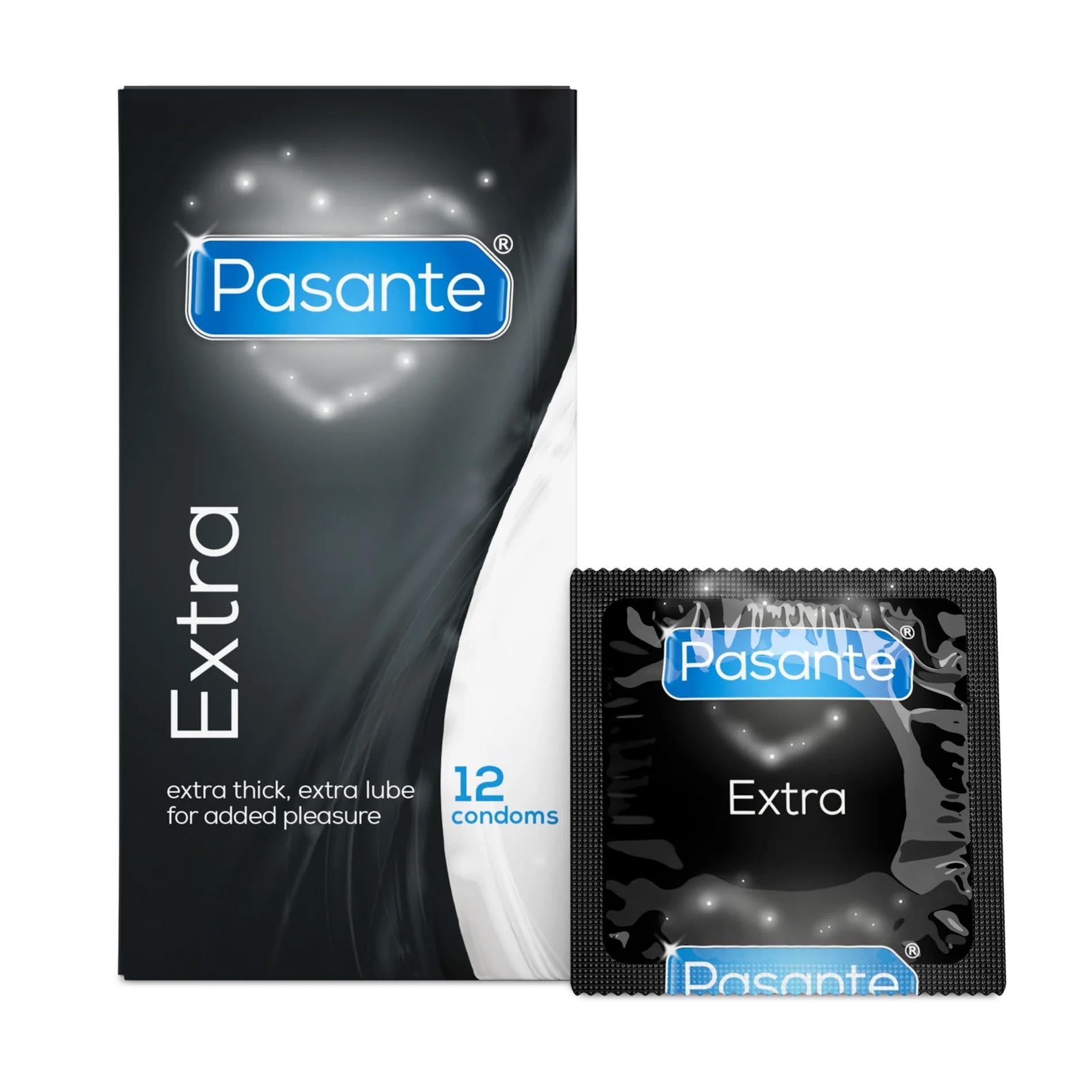 1-Pasante Extra Condoms  12 psc-1