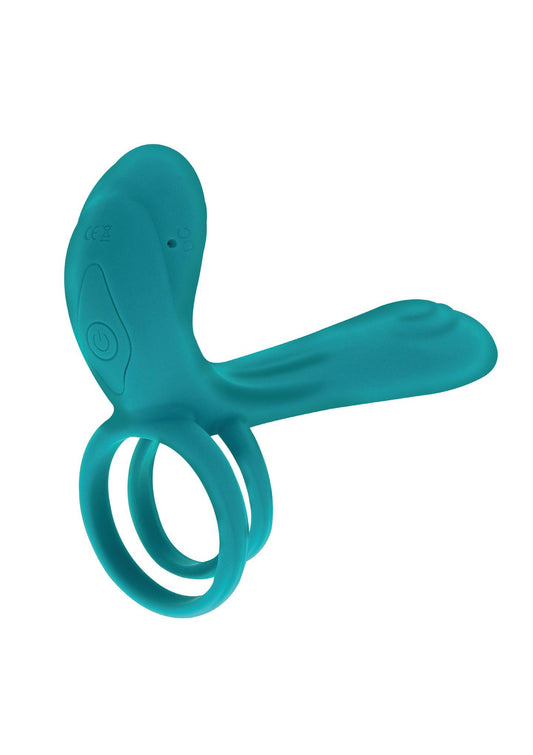 1-Couples Vibrator Ring Green-1