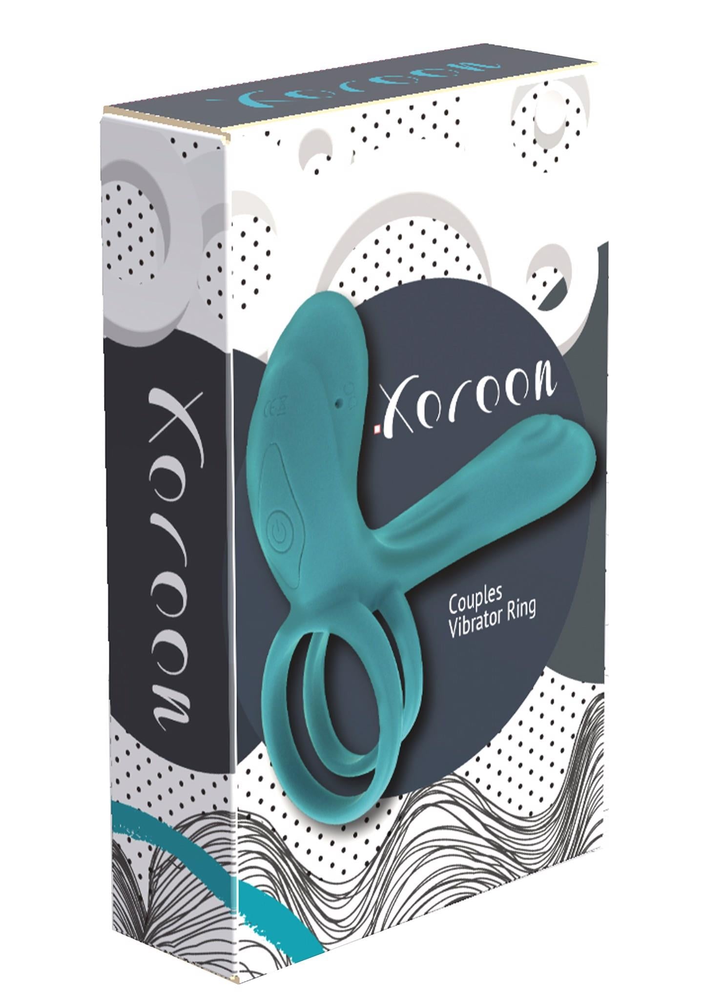 2-Couples Vibrator Ring Green-2