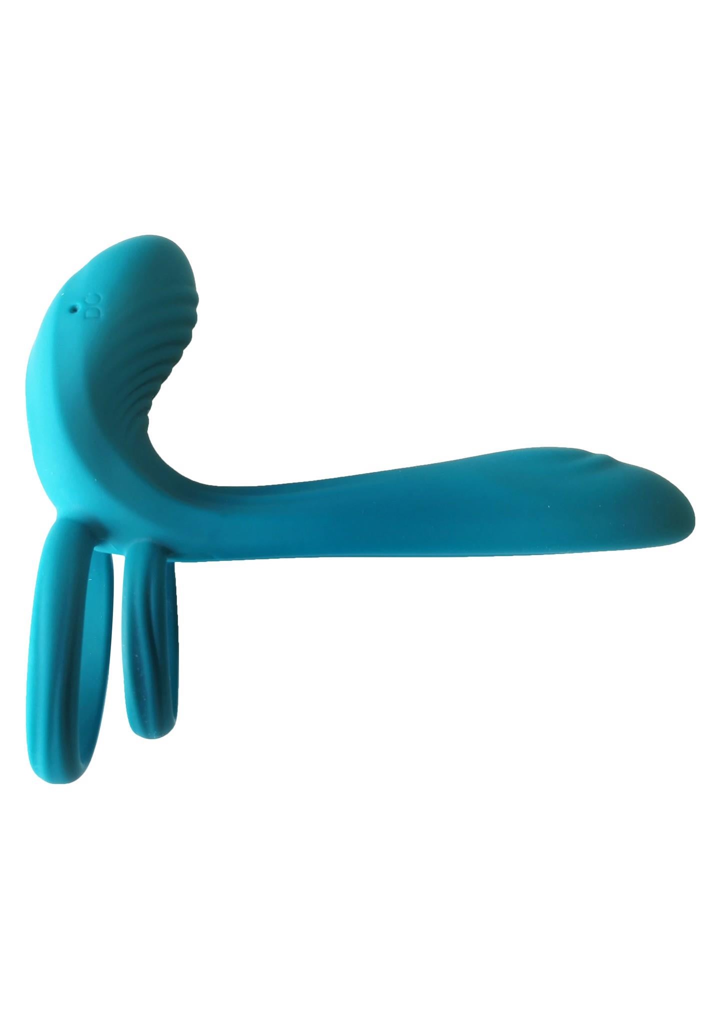 3-Couples Vibrator Ring Green-3