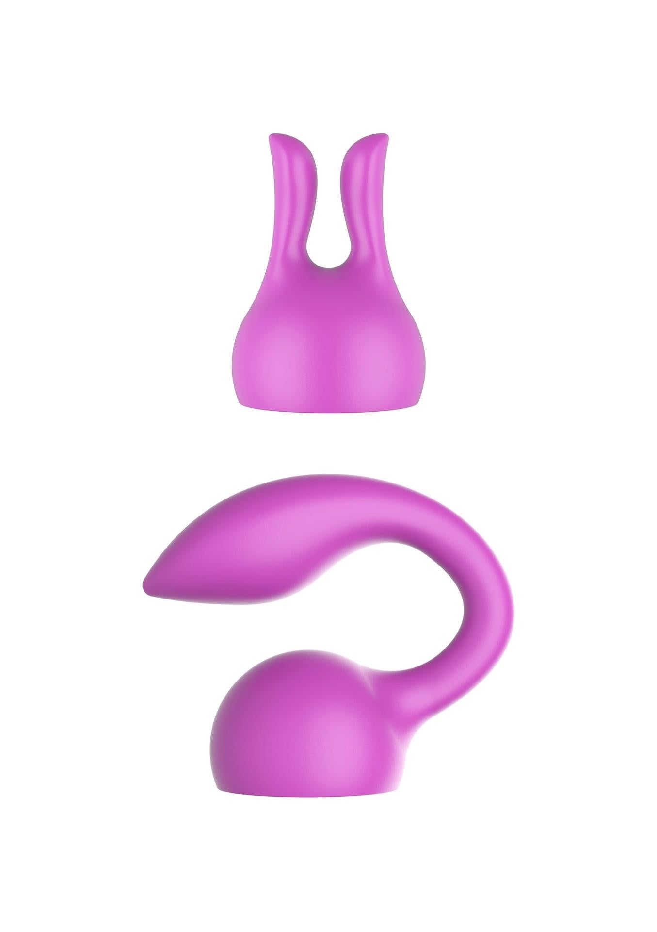 1-Attachments Personal Massager Fuchsia-1