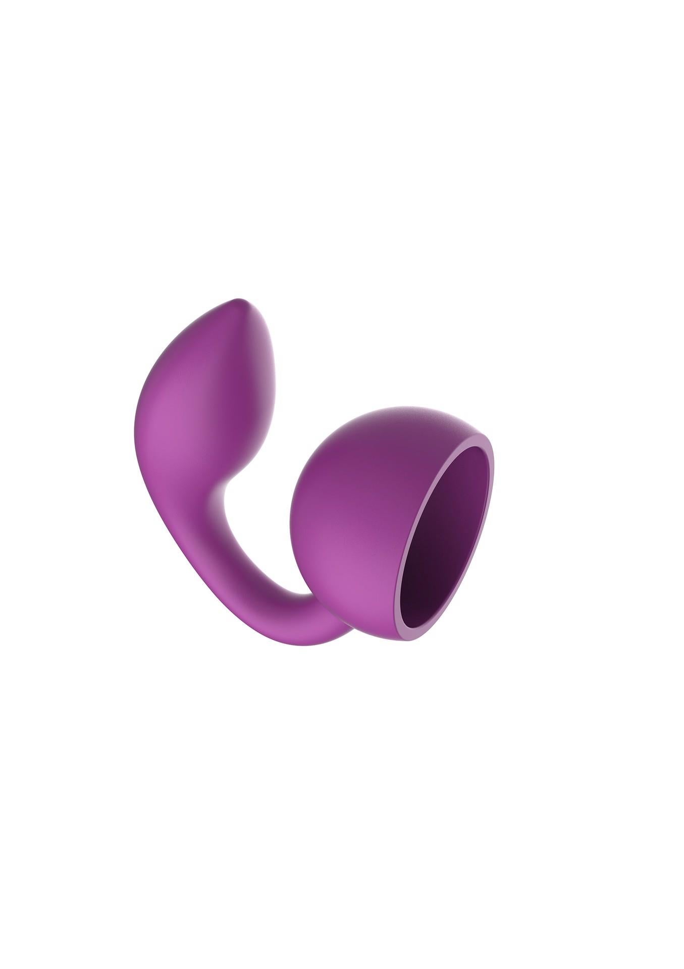 5-Attachments Personal Massager Fuchsia-5