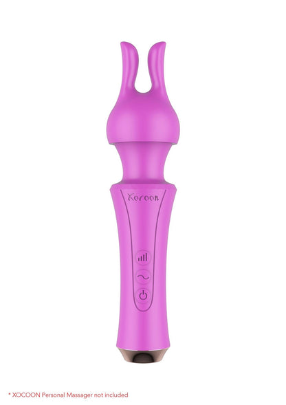 6-Attachments Personal Massager Fuchsia-6