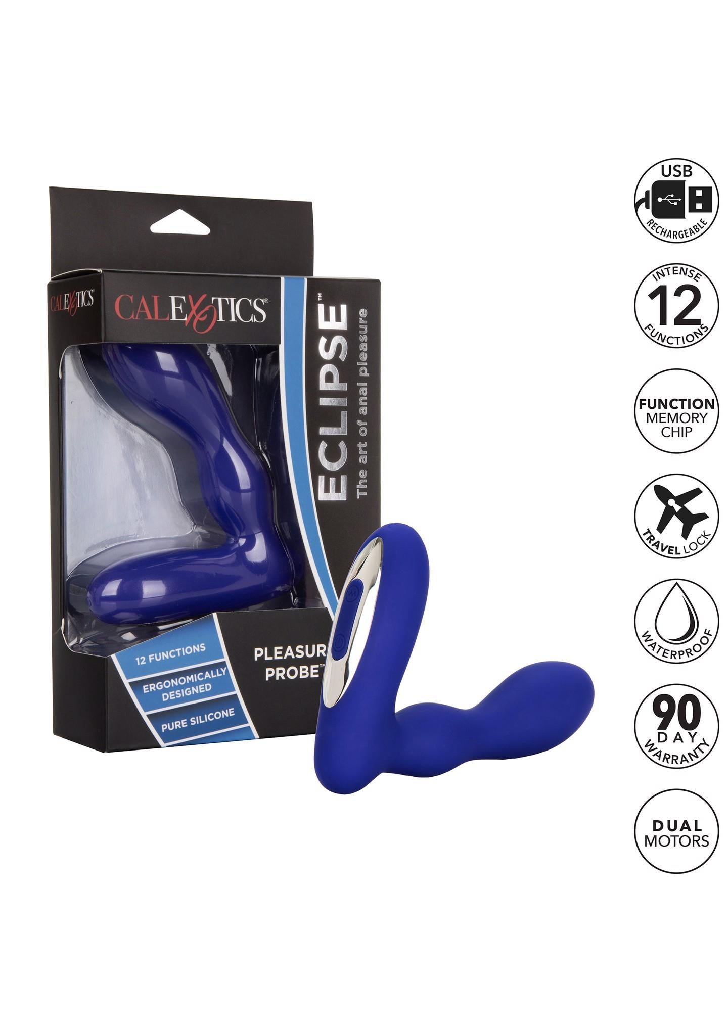 16-Plug/vibr-WIRELESS PLEASURE PROBE BLUE-16