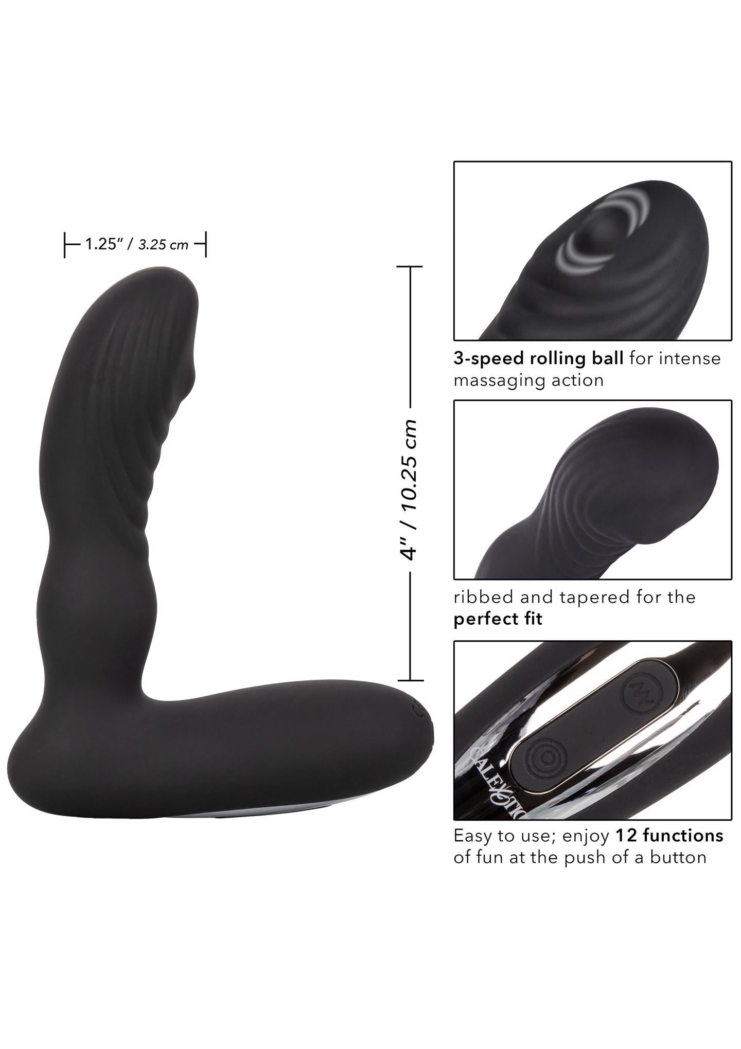 14-Plug/vibr-WIRELESS PINPOINT PROBE BLACK-14